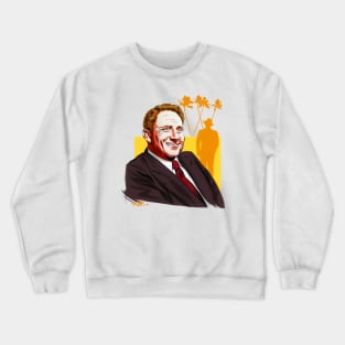 Spencer Tracy - An illustration by Paul Cemmick Crewneck Sweatshirt